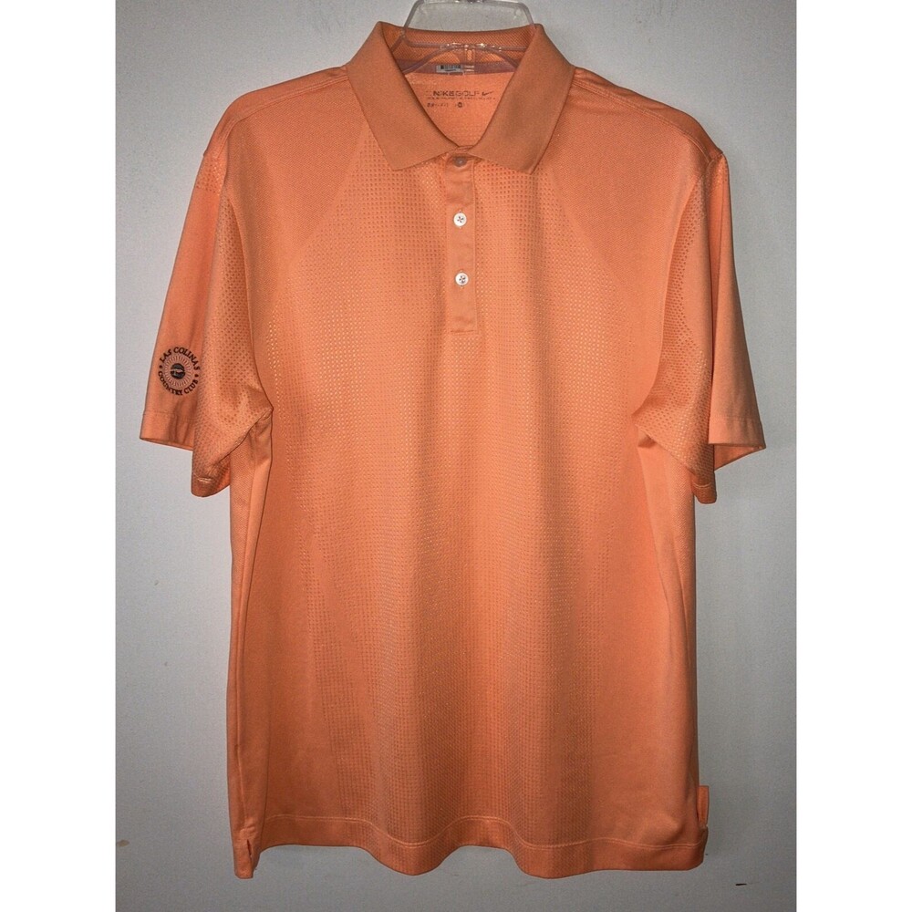 Nike Golf Dri Fit Men’s Short Sleeves Polo Shirt Size M LAS COLINAS COUNTRY CLUB